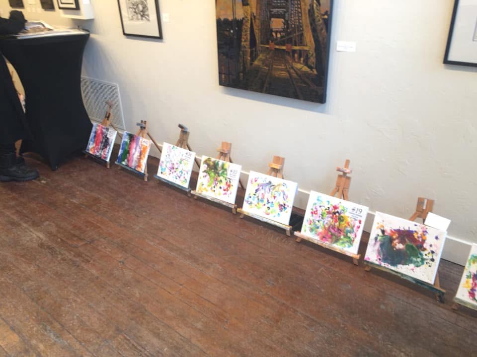 Art exhibition gallery at AASC